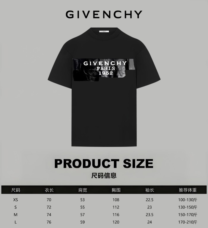 Givenchy 2026ss New T Shirt Size XS-L