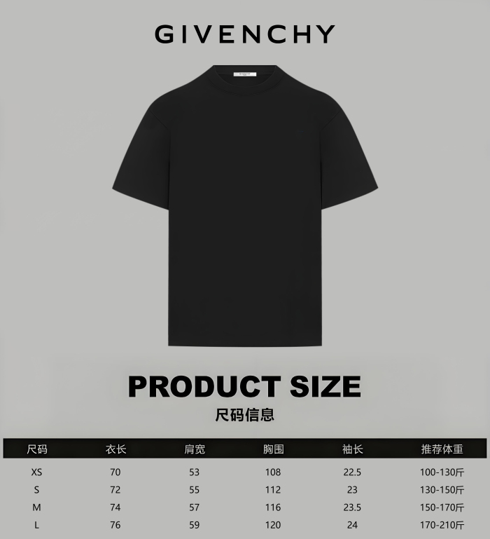 Givenchy 2026ss New T Shirt Size XS-L