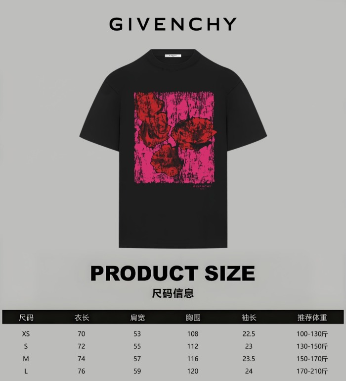 Givenchy 2026ss New T Shirt Size XS-L