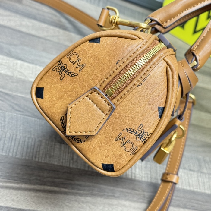 MCM Ella Visetos Mini Shoulder Bags Size 18*9*9.5cm