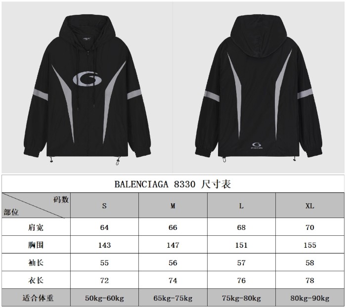Balenciaga 2026ss New Jogging Suit Size S-XL