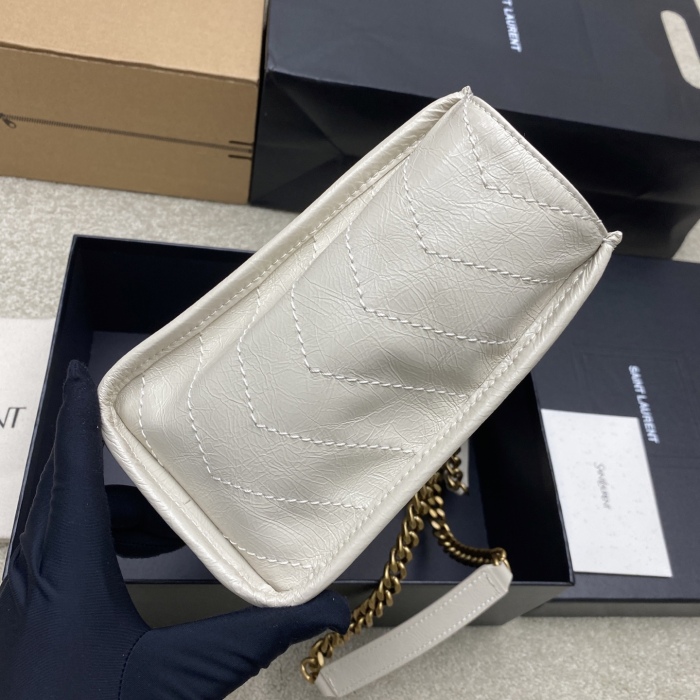 YSL Niki Women Shopping Bags Size 25*22*10cm