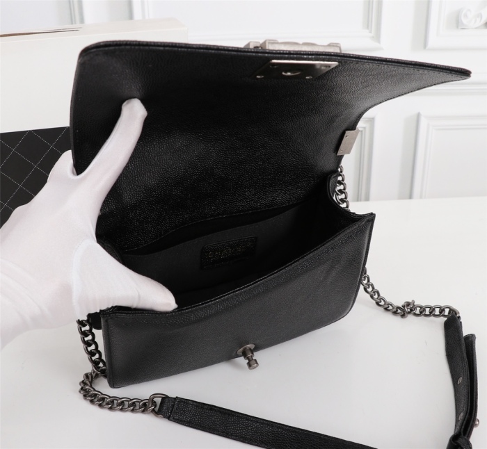 Chanel BOY Shoulder Bags Size 25*14*7cm