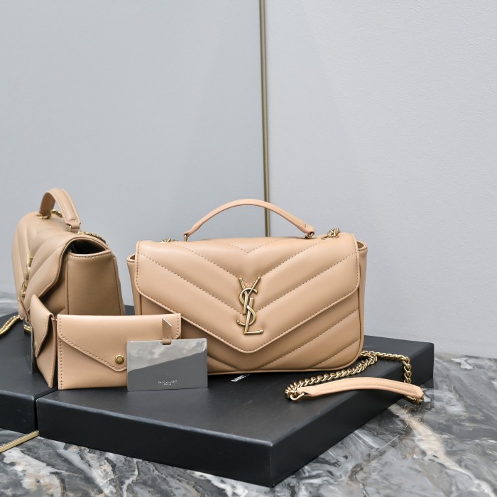 YSL Loulou Women Shoulder Bags 3-Size
