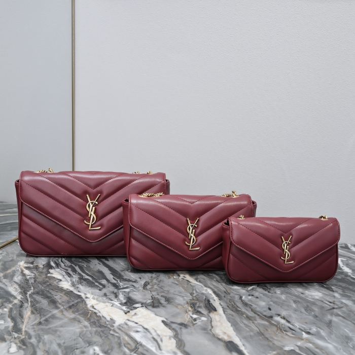 YSL Loulou Women Shoulder Bags 3-Size