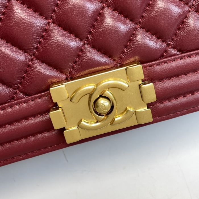 Chanel BOY Shoulder Bags Size 25*14*7cm