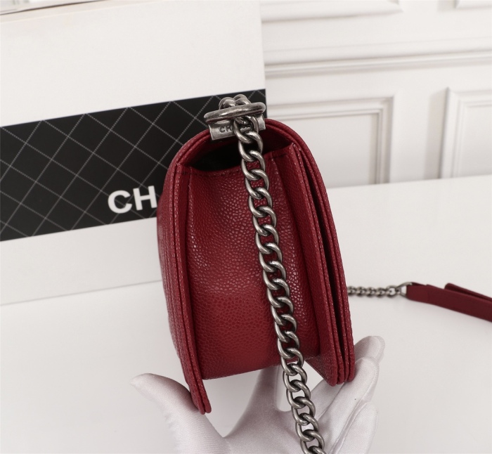 Chanel BOY Shoulder Bags Size 25*14*7cm