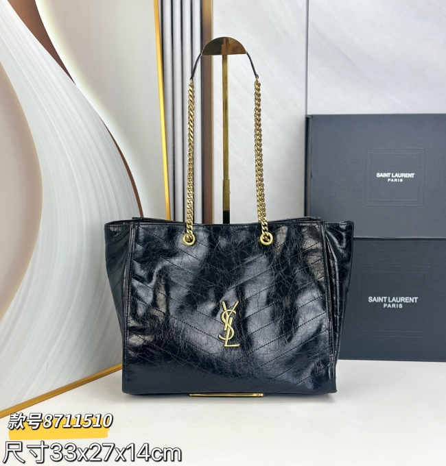 YSL Niki Women Shopping Bags Size 33*27*11.5cm