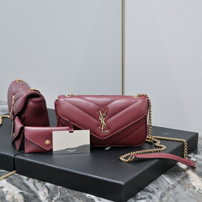 YSL Loulou Women Shoulder Bags 3-Size