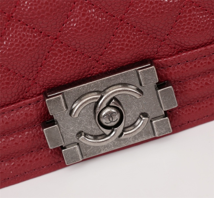 Chanel BOY Shoulder Bags Size 25*14*7cm