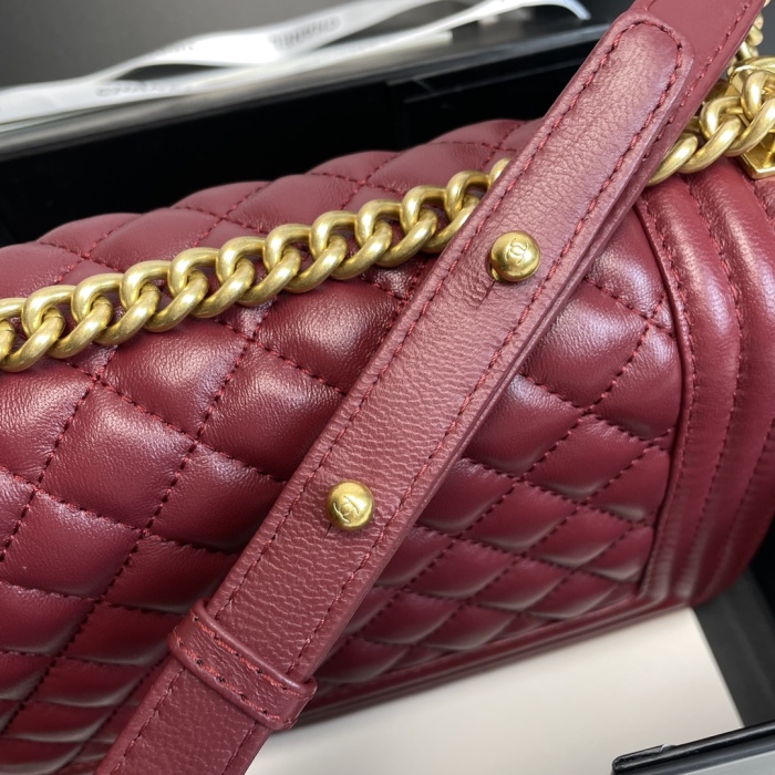 Chanel BOY Shoulder Bags Size 25*14*7cm