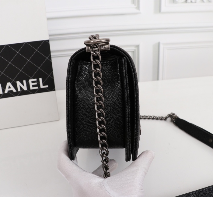 Chanel BOY Shoulder Bags Size 25*14*7cm