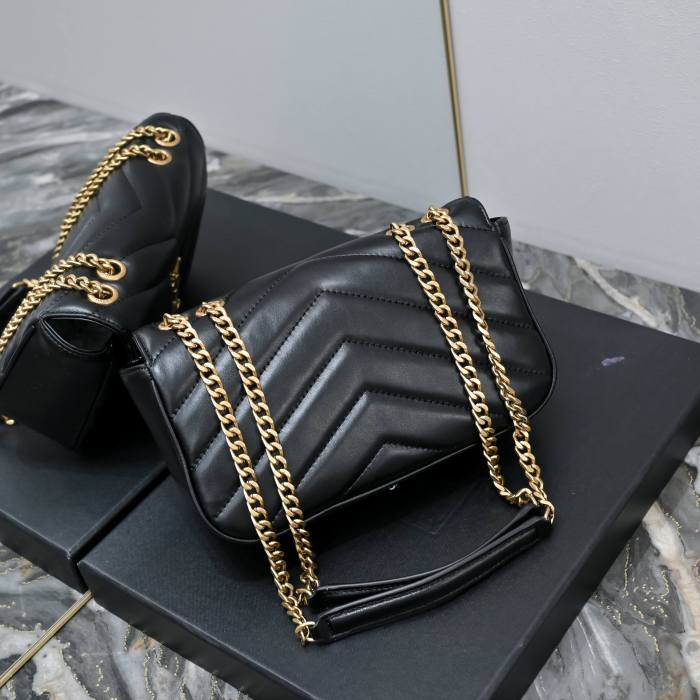YSL Loulou Women Shoulder Bags 3-Size