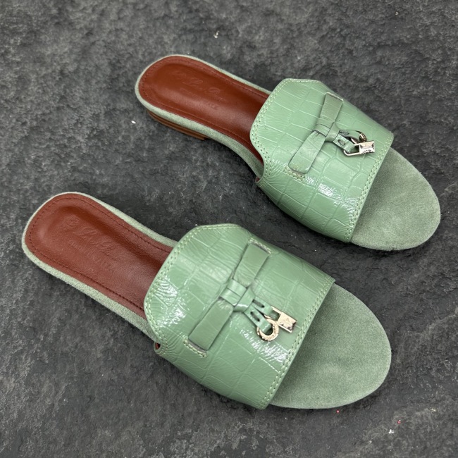 Loro Piana Summer Charms Women Sandals Slippers Size 35-42
