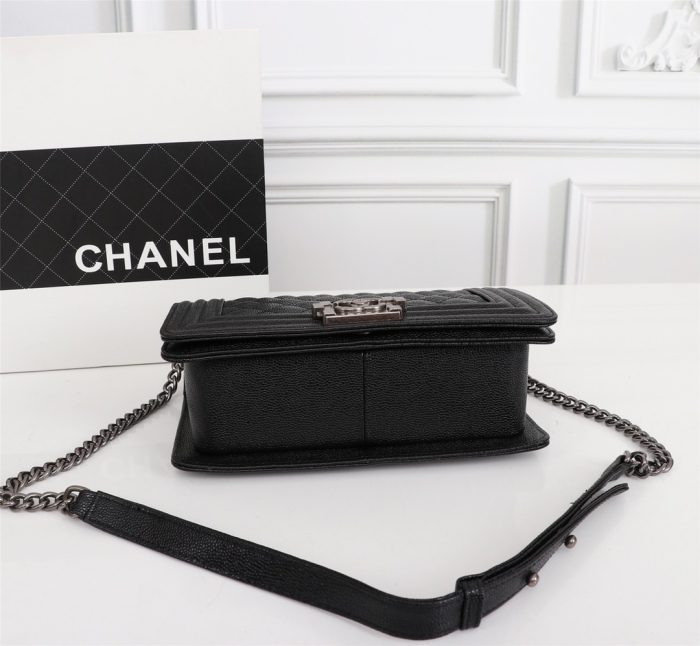 Chanel BOY Shoulder Bags Size 25*14*7cm