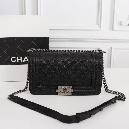 Chanel BOY Shoulder Bags Size 25*14*7cm