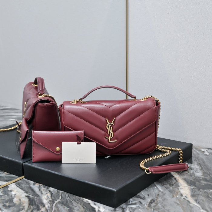 YSL Loulou Women Shoulder Bags 3-Size