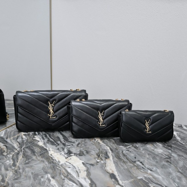 YSL Loulou Women Shoulder Bags 3-Size