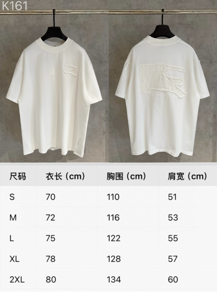 Burberry 2026ss New T Shirt Size S-XXL