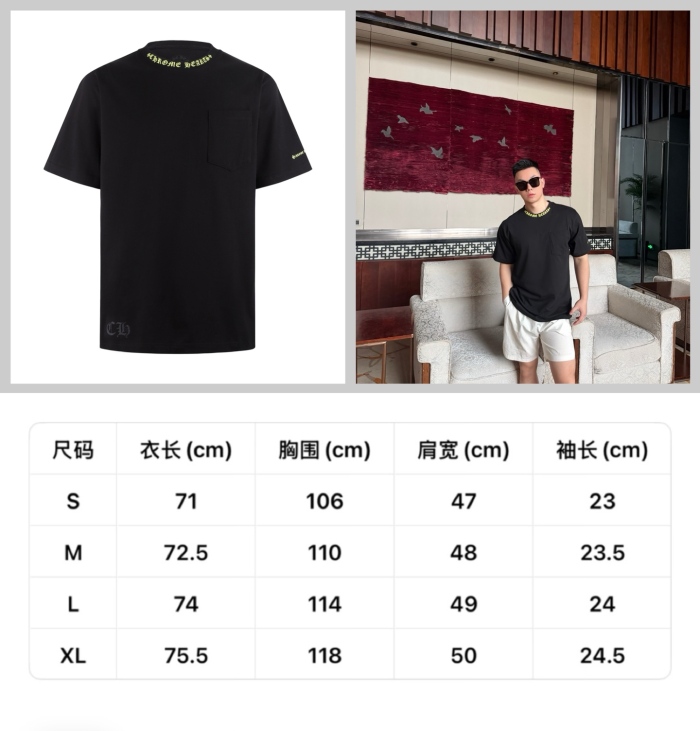 Chrome Hearts 2026ss New T Shirt Size S-XL