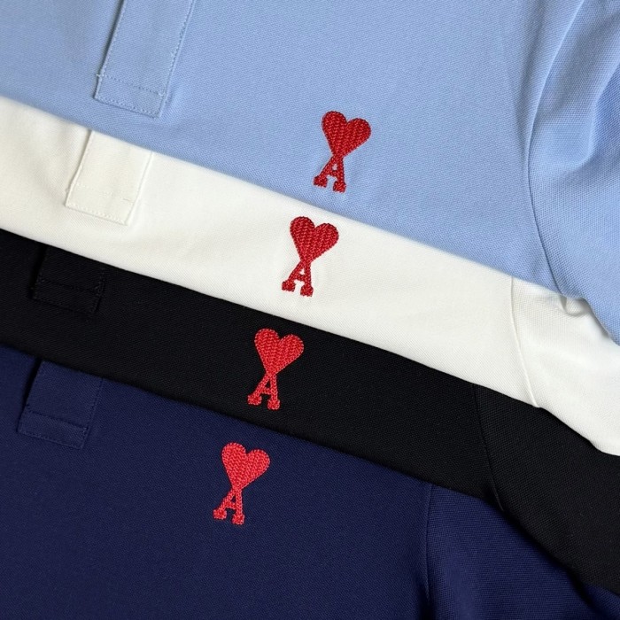 Ami 2026ss New Polo Shirt Size M-XXXL 3-Color