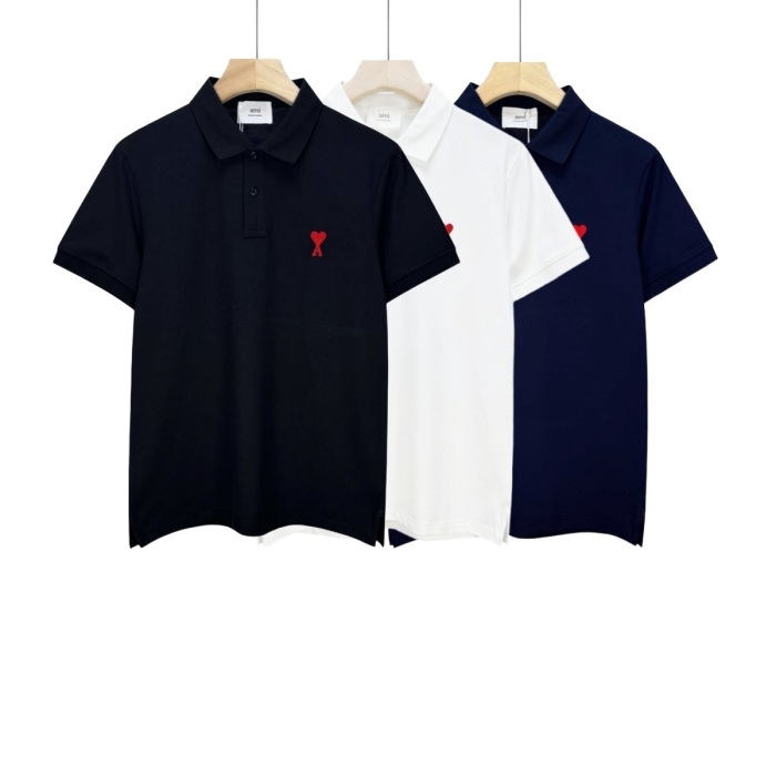 Ami 2026ss New Polo Shirt Size M-XXXL 3-Color