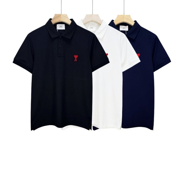 Ami 2026ss New Polo Shirt Size M-XXXL 3-Color
