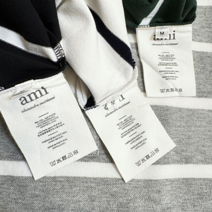 Ami 2026ss New Polo Shirt Size S-XXL 4-Color