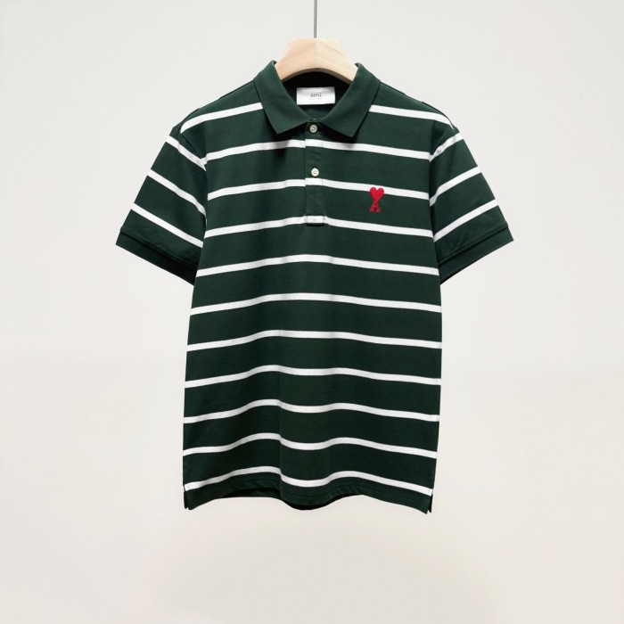 Ami 2026ss New Polo Shirt Size S-XXL 4-Color