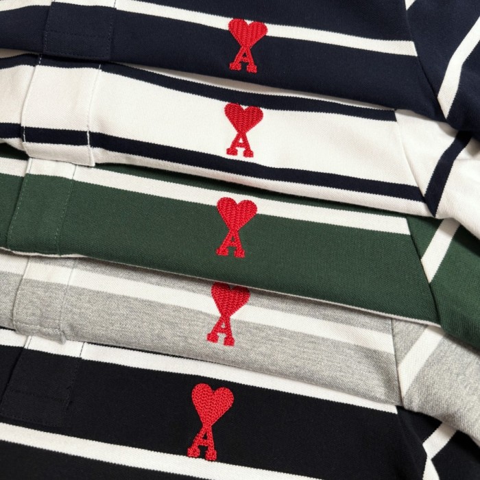 Ami 2026ss New Polo Shirt Size S-XXL 4-Color