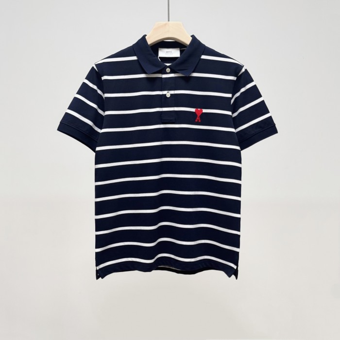 Ami 2026ss New Polo Shirt Size S-XXL 4-Color