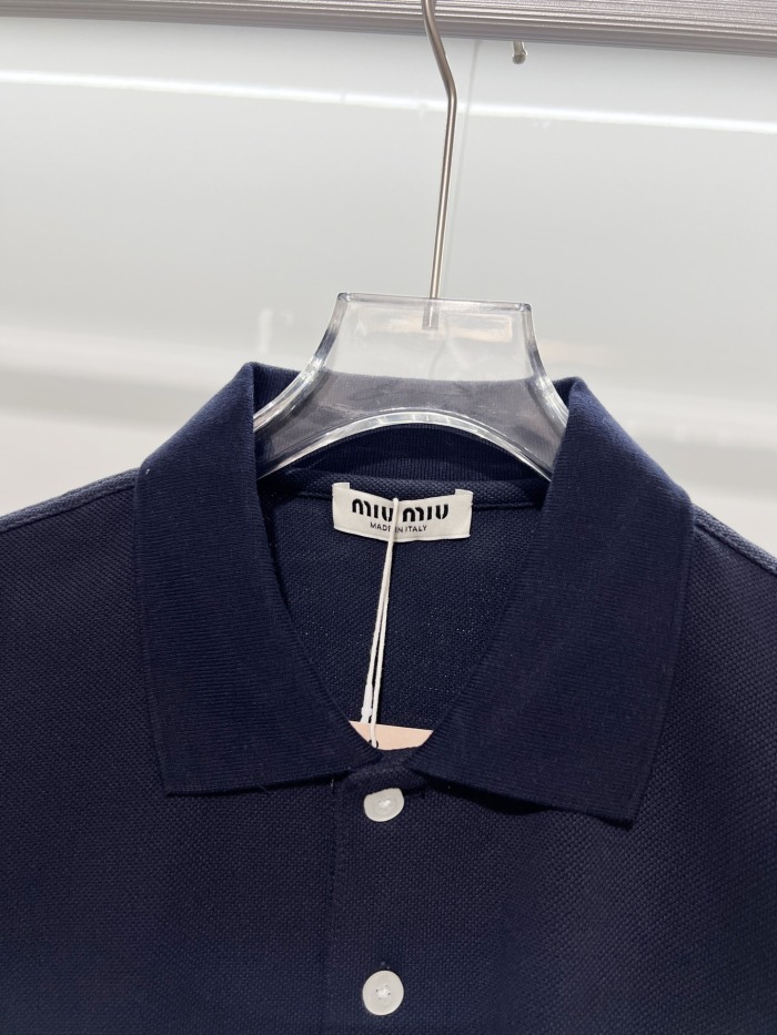 MiuMiu 2026ss New Polo Shirt Size M-XXL