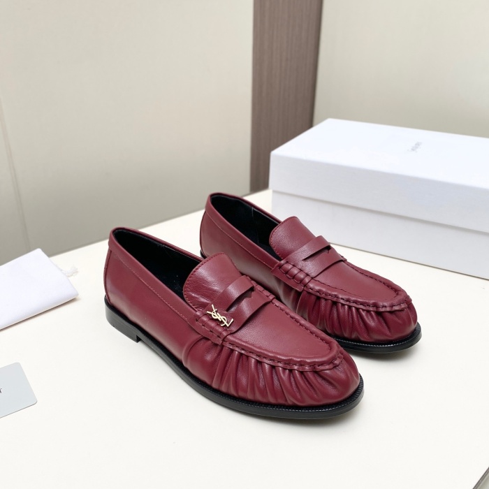 Saint Lauren YSL Women Loafers Size 35-41