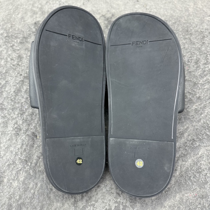 Fendi Diagonal Sandals & Slippers Men Size 39-46