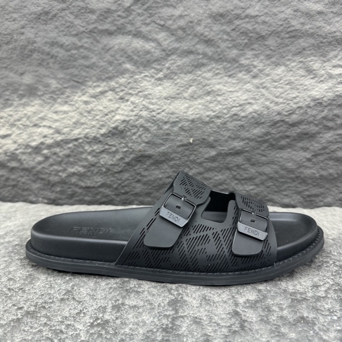 Fendi Diagonal Sandals & Slippers Men Size 39-46