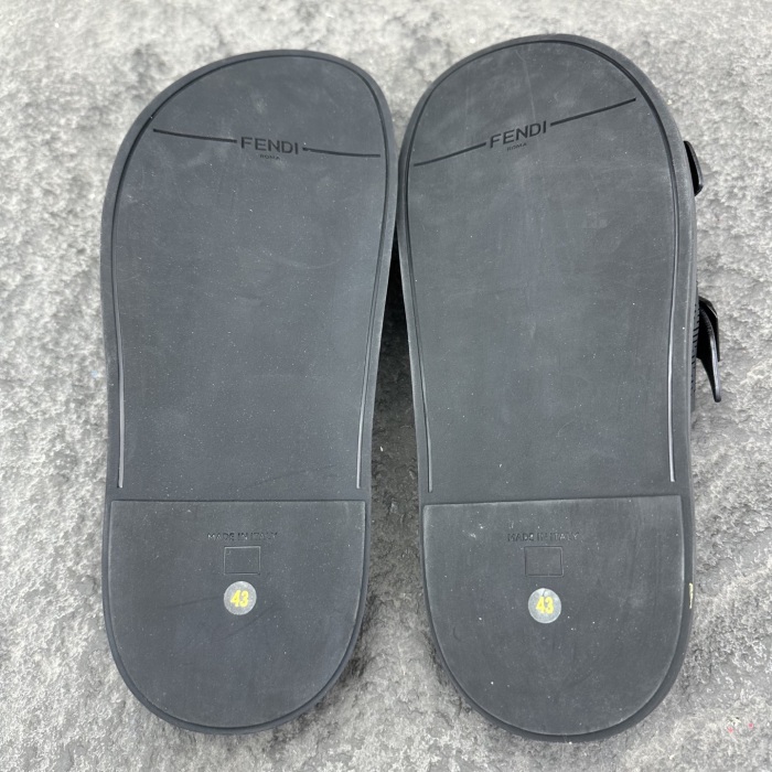 Fendi Diagonal Sandals & Slippers Men Size 39-46