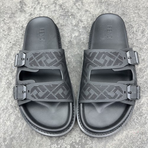Fendi Diagonal Sandals & Slippers Men Size 39-46