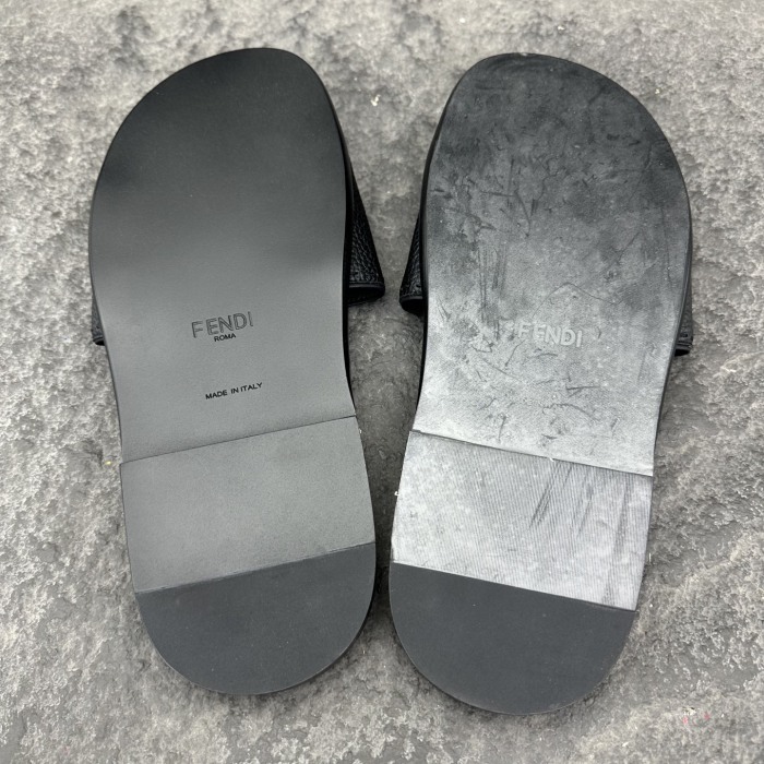 Fendi Diagonal Sandals & Slippers Men Size 39-46