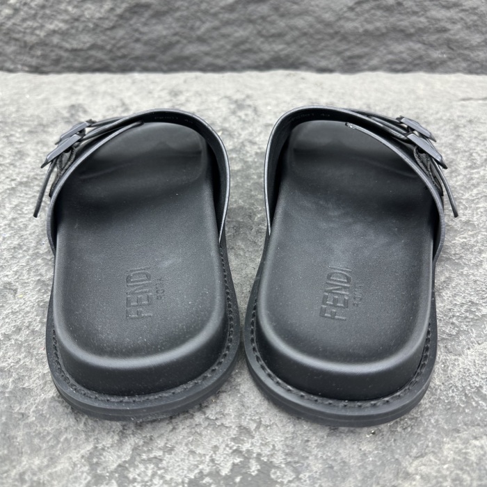 Fendi Diagonal Sandals & Slippers Men Size 39-46