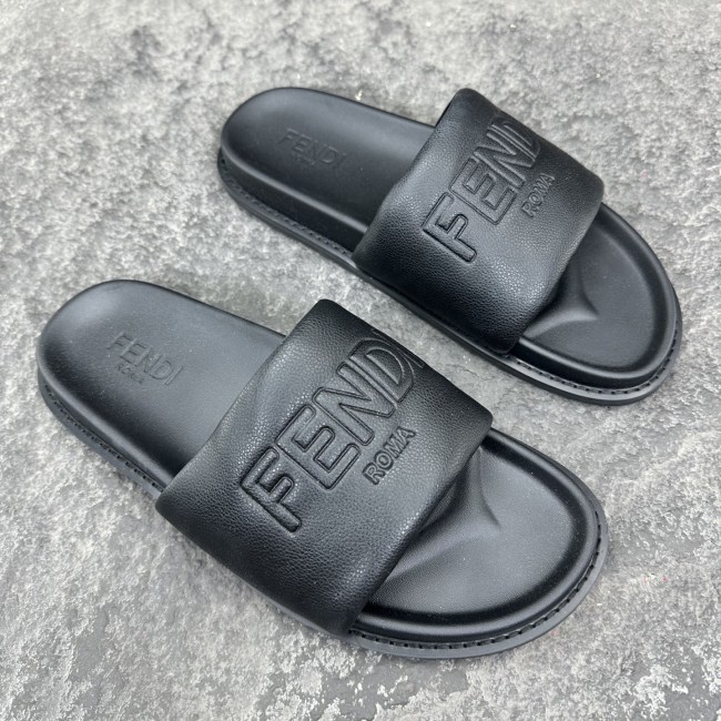 Fendi Diagonal Sandals & Slippers Men Size 39-46