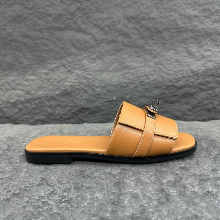 Hermes 2026ss Giulia Women Sandals Slippers Size 36-43