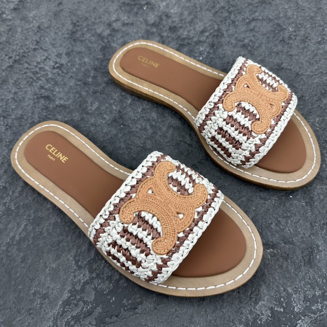 Celine 2026ss LYMPIA Women Sandals Slippers Size 36-42