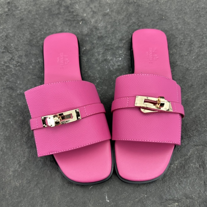 Hermes 2026ss Giulia Women Sandals Slippers Size 36-43