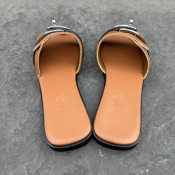 Hermes 2026ss Giulia Women Sandals Slippers Size 36-43