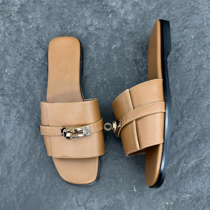 Hermes 2026ss Giulia Women Sandals Slippers Size 36-43