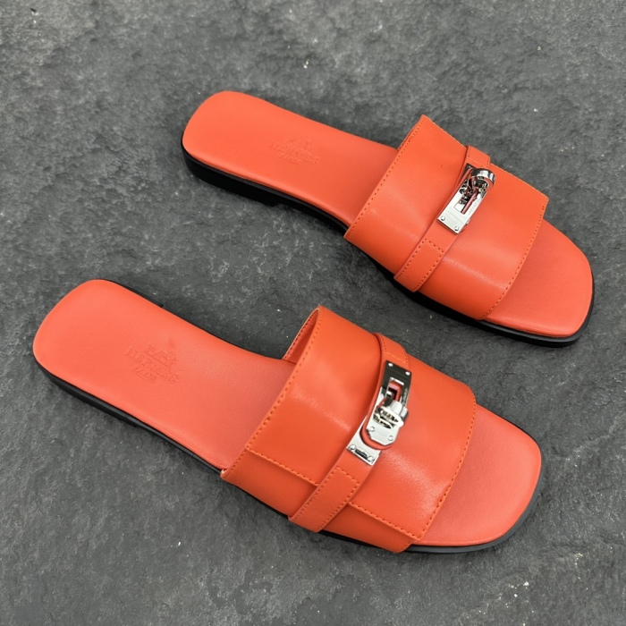 Hermes 2026ss Giulia Women Sandals Slippers Size 36-43