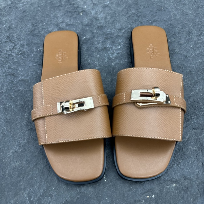 Hermes 2026ss Giulia Women Sandals Slippers Size 36-43