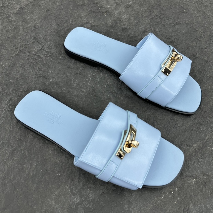 Hermes 2026ss Giulia Women Sandals Slippers Size 36-43