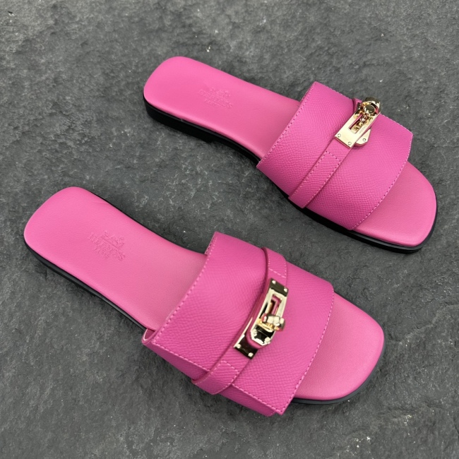 Hermes 2026ss Giulia Women Sandals Slippers Size 36-43