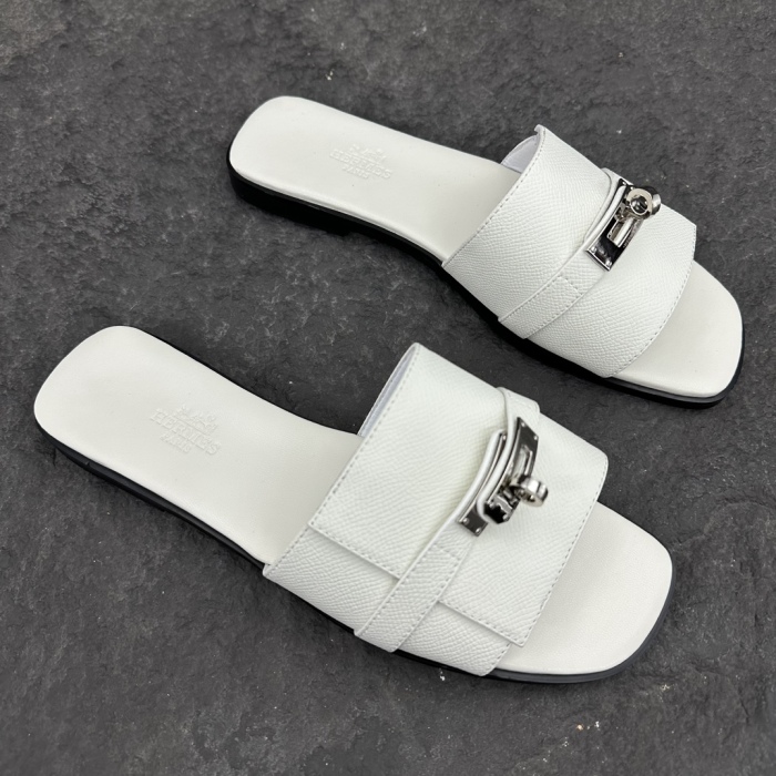 Hermes 2026ss Giulia Women Sandals Slippers Size 36-43